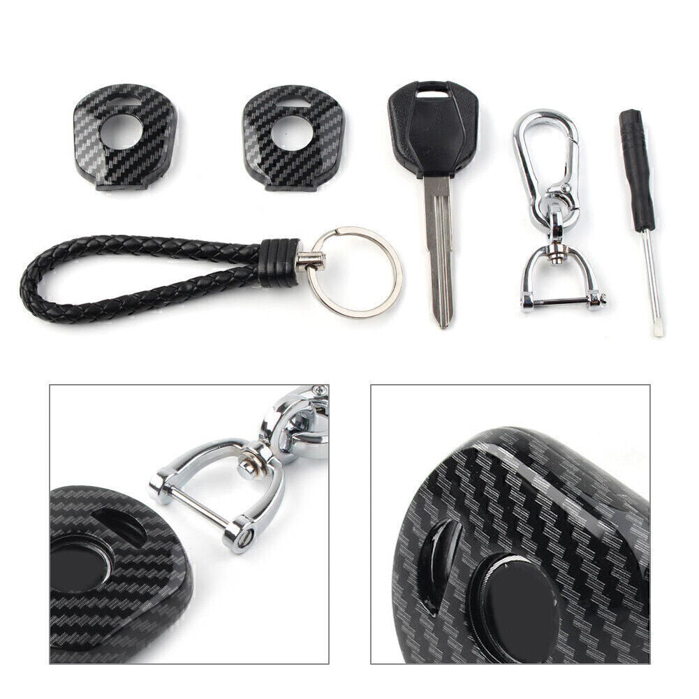 Motorcycle Uncut Blade Blank Cover &key kit for Honda CBR1000RR CBR600 RR CB900