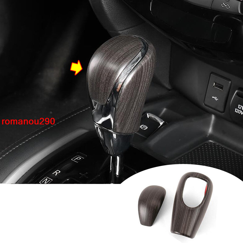 Carbon Fiber Side Door Mirror Rain Frame Trim For Outlander 2022-2023 v