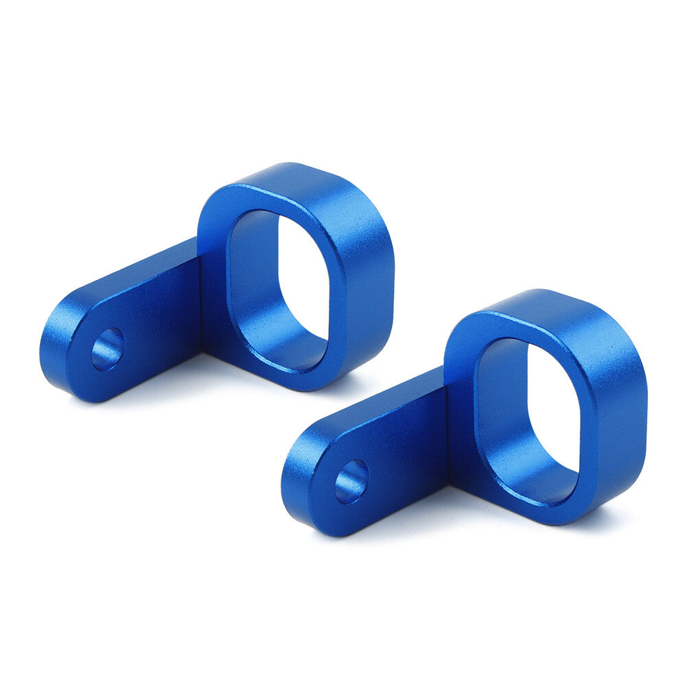 Rear Brake Line Hose Clamp Blue Fit for Suzuki DRZ400SM 2005-22 RMX450Z 2010-11 Pair