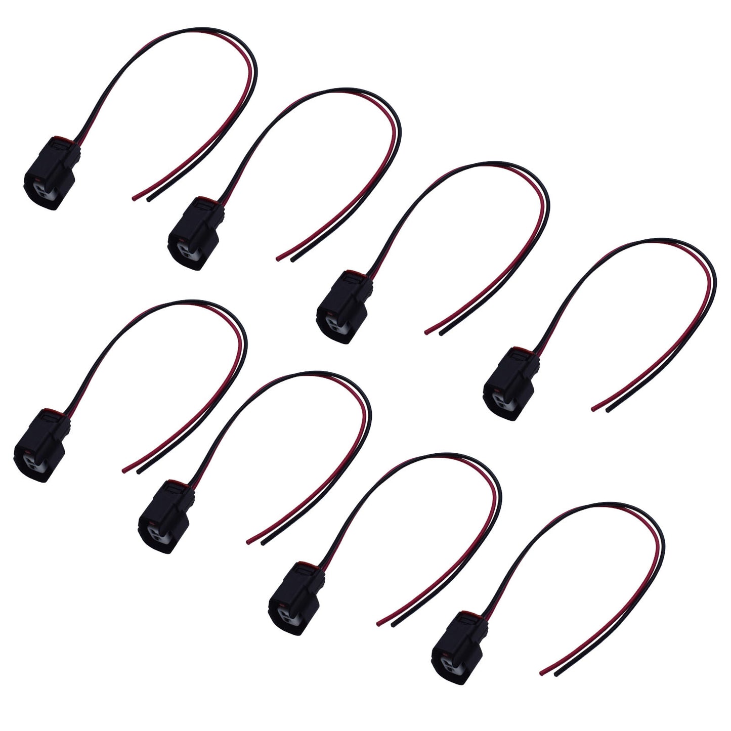 8-Pack Fuel Injector Wire Harness Plugs for for CHRysler 300 for Dodge for Challenger 5183448AA - v