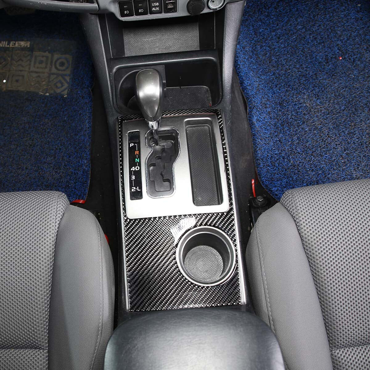 ABS Black Driver's for Seat Door Handle Storage Box for Corvette C6 2005 - 2013