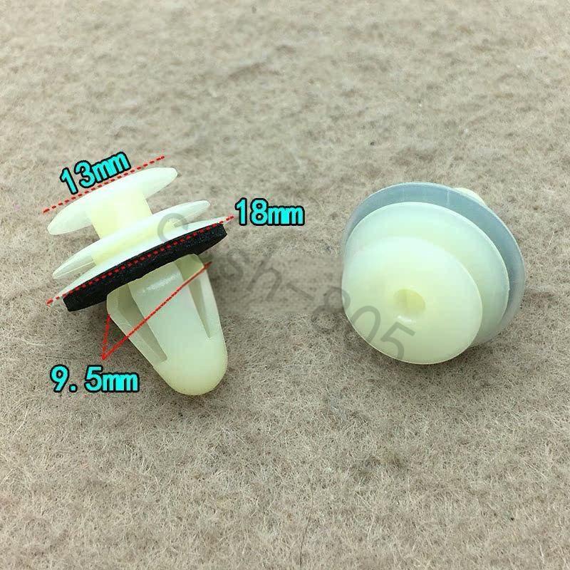 10 Pcs Car Door Panel Retainer Clips for Toyota Tacoma Q