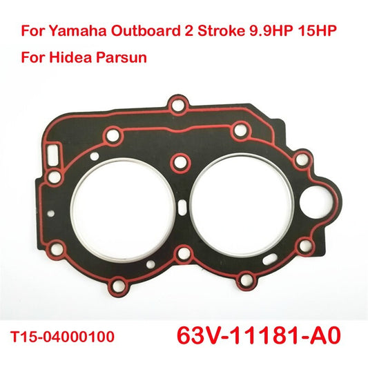 Cylinder Head Gasket 63V-11181-A0 for Yamaha Outboard 9.9HP 15HP Hidea Parsun
