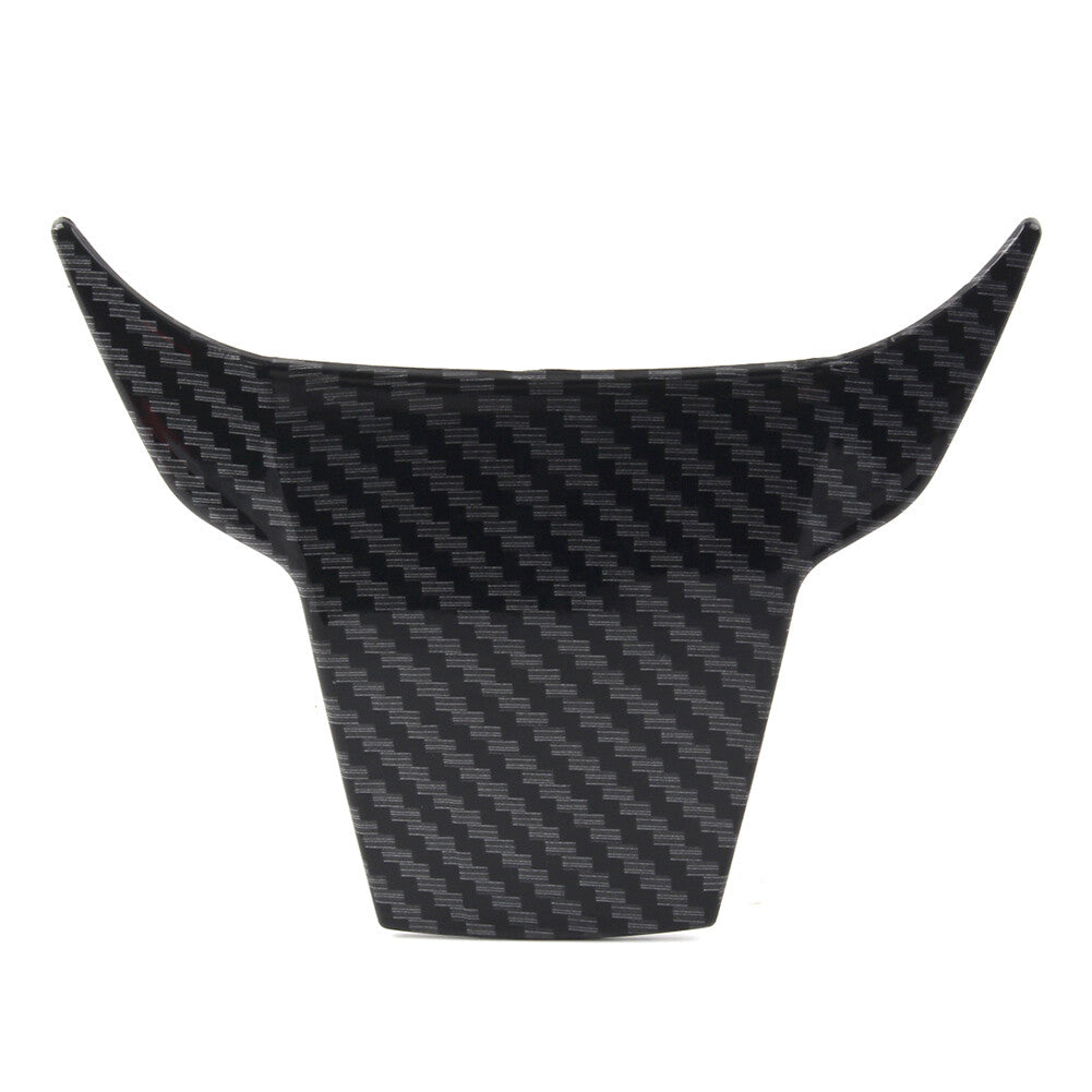 Carbon Fiber Style Steering Wheel Cover Trim Fit for Honda for Civic 10th Gen 2016-2017