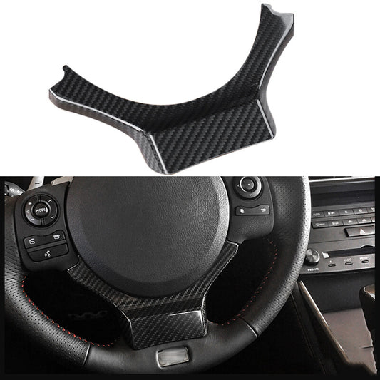 Carbon Fiber Look Steering Wheel Lower Trim Fit For 2014-2018 for LEXUS IS RC NX v