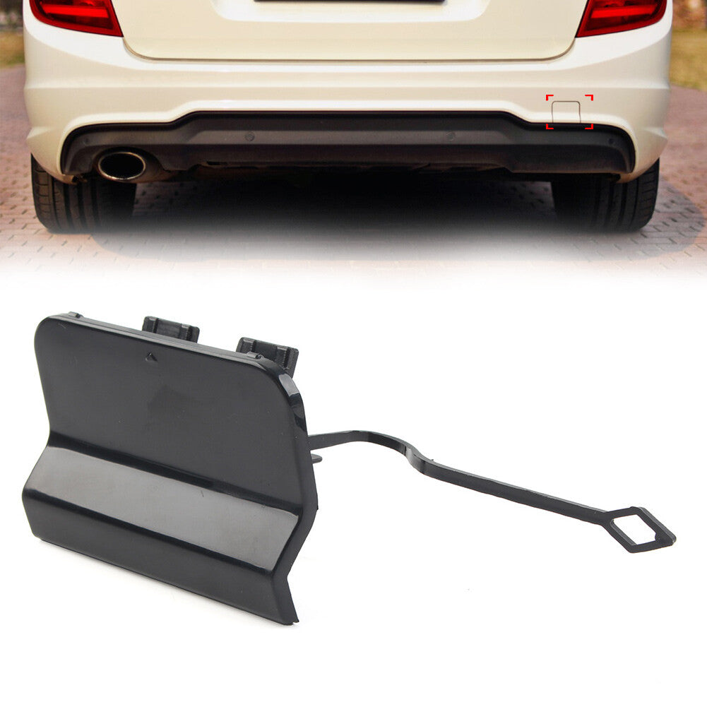 Rear Bumper Tow Hook Eye Cover for Mercedes-Benz C Class W204 12-14 A2048856223