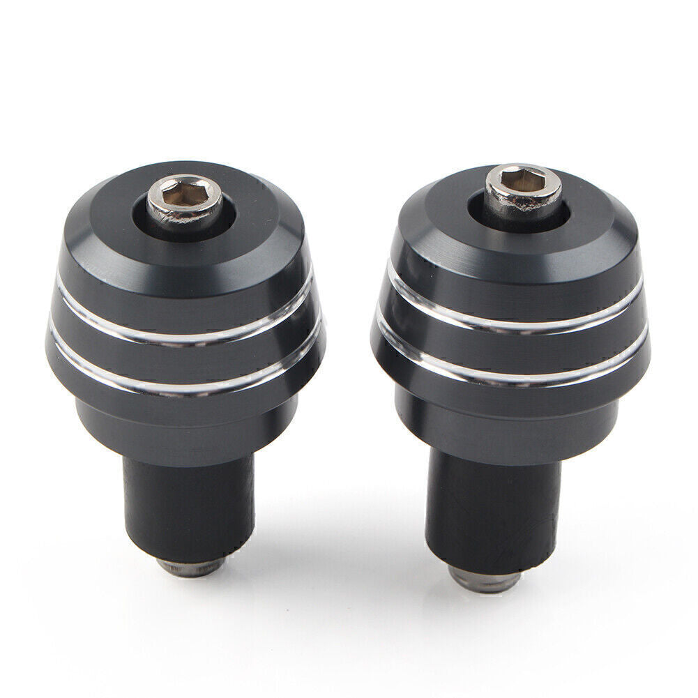 CNC Handle Bar Ends Vibration Reducing Plugs Grey Fit for Yamaha NMAX 125 150 155 Q