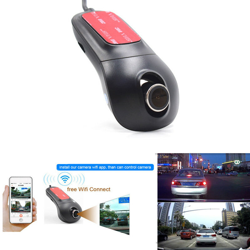 Car DVR Dash Camera 170 Wide Angle Lens WiFi Registrator Dash Auto Cam Camcorder