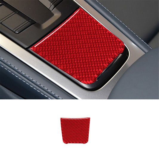 2x Carbon Fiber Rear Central Air Vent Cover Trim for Mazda Cx-9 2010-2015 Type A v
