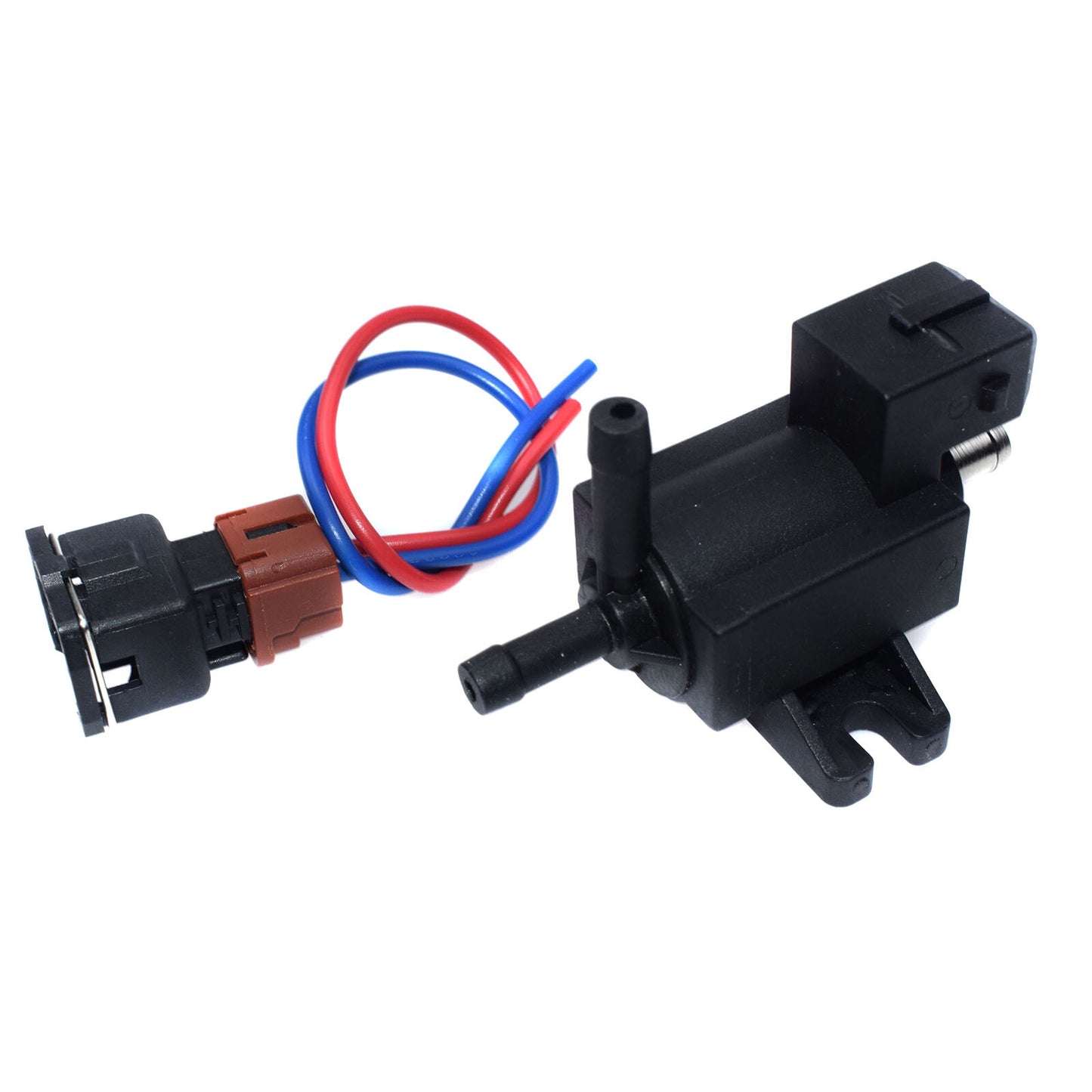 Solenoid valve turbo pressure control valve and connector for for Opel for Vauxhall Astra- v