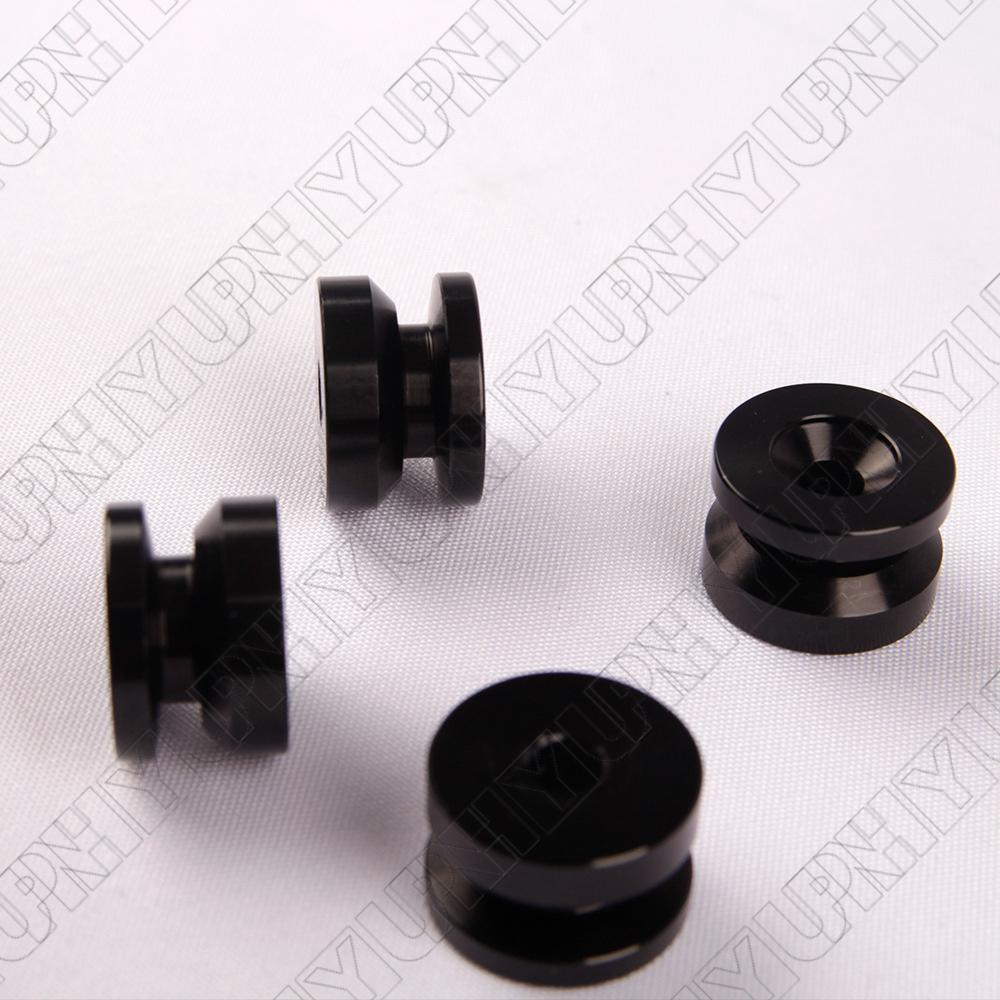 4 Pcs Motorcycle Luggage Storage Box Bushing Pad Quick Release Bottom Cushions Q