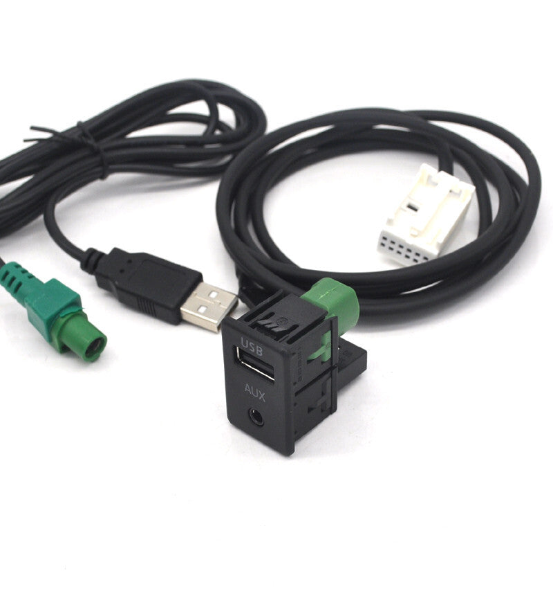 USB AUX Port for BMW E87 E88 E90 E91 E92 E93 F07 F10 F11 F06 F12 F13 x3 X5 X6 Z4