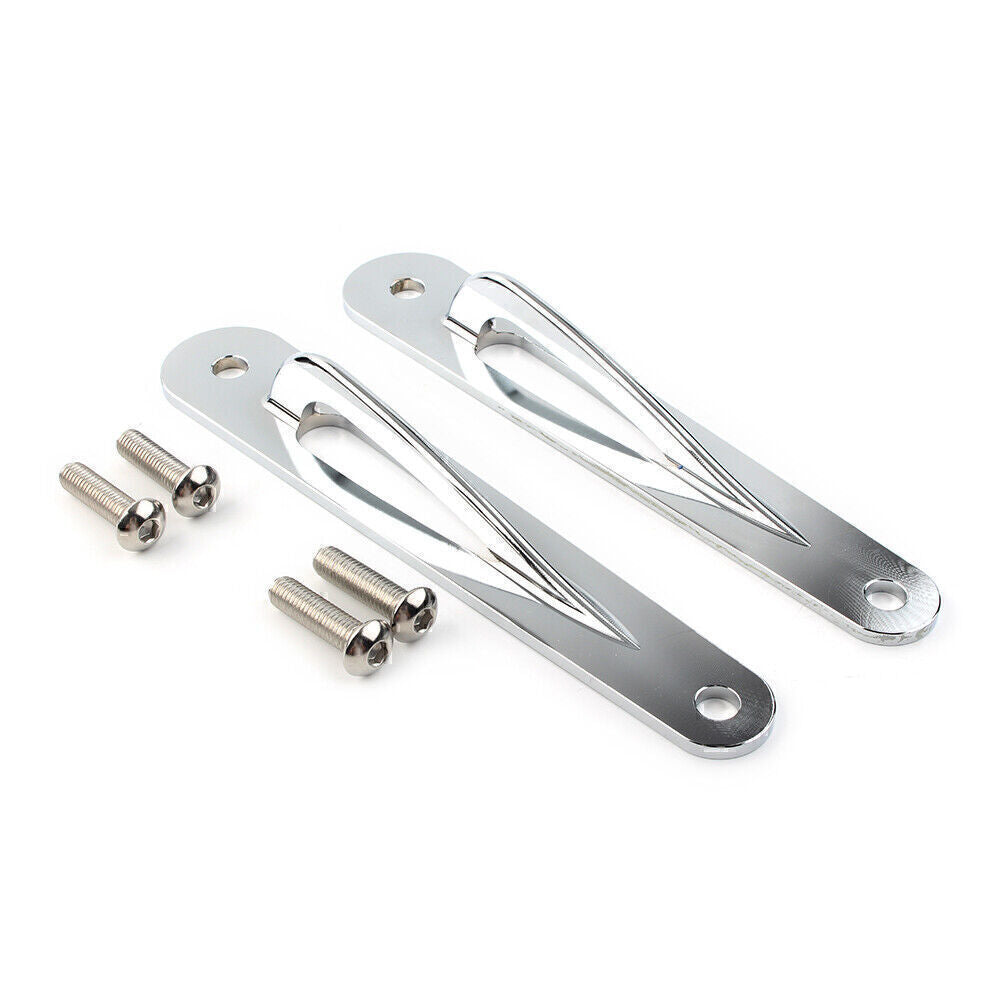 Custom Tie-Down Brackets Teardrop for Harley Touring Ultra Limited FLHTK Chrome Q