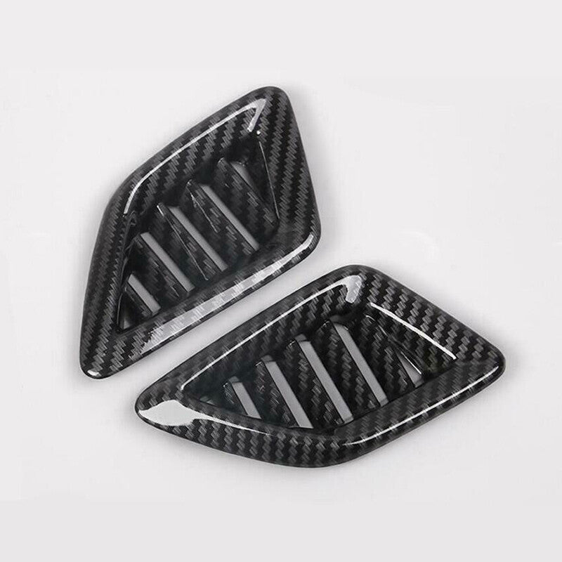 ABS Carbon Fiber Dashboard Air Vent Outlet Cover Trim for Honda Accord 2018-2021