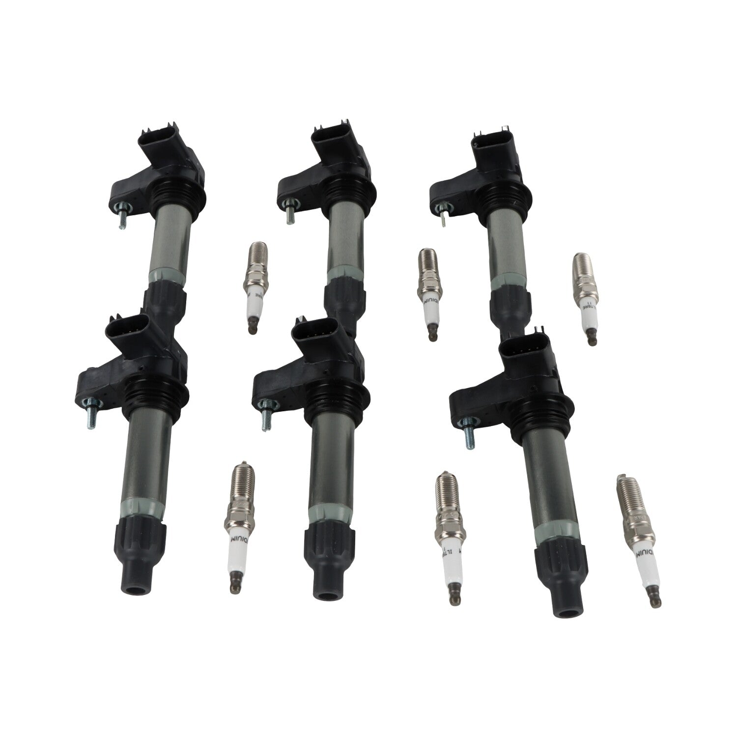 6x Ignition Coil  Spark Plug for Chevy Traverse for Cadillac ATS for GMC Acadia UF569