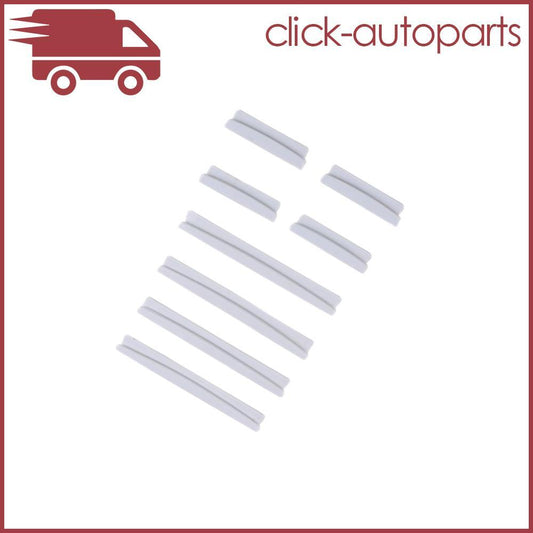 8 Pcs Transparent Door Edge Guard Strip Scratch Protector Anti-Collision Trim