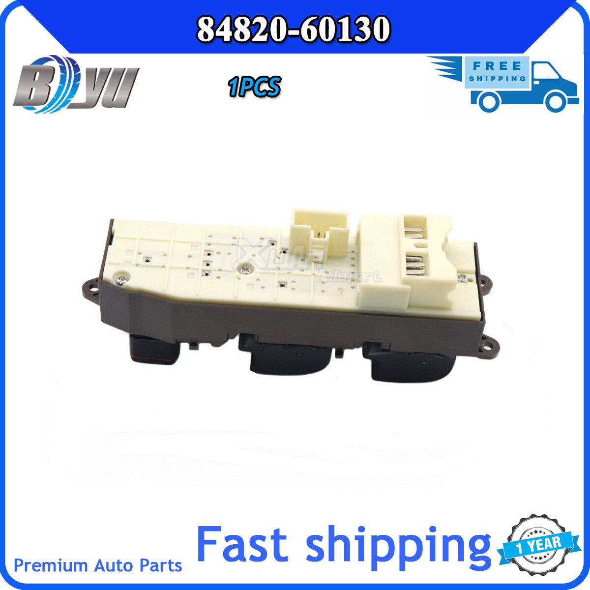 98-2000 Front LH Driver's Side 84820-60130 Window Switch for Land Cruiser v