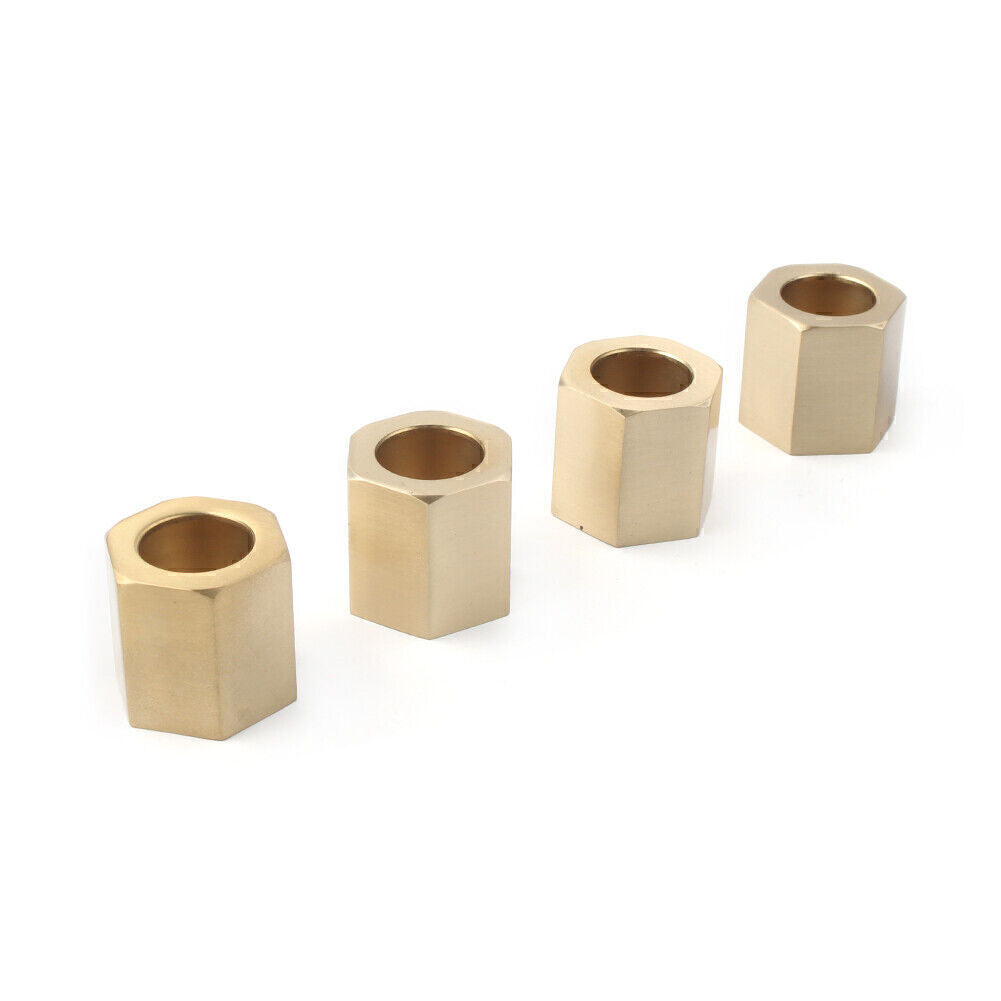 4X Pushrod Cover Cup Set Brass Tube for Harley Sportster Ironhead Super Glide FL Q