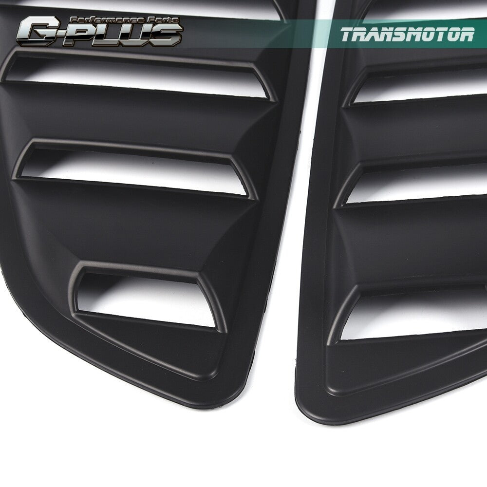 Fits 2015-2020  for ford  for Mustang GT V6 Quarter 1/4 Side Window Protruding Spoon Cover Q