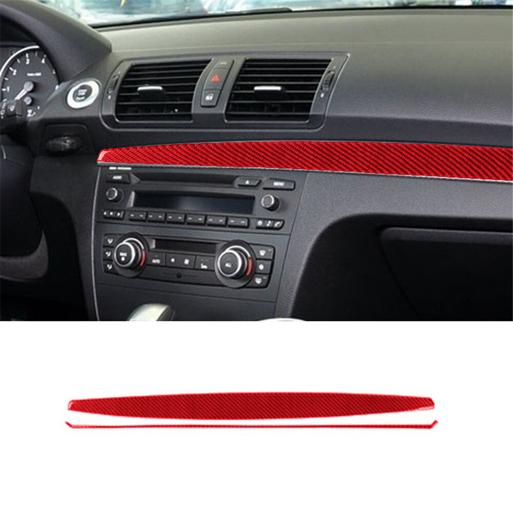 Dashboard Trim Strip Cover For 1 Convertible E82/E88 08-2013 Red New n