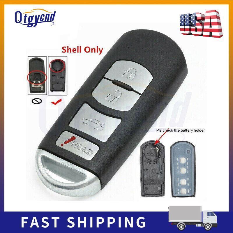 Remote Key Fob Shell Case Keyless Entry for Mazda 3 6 CX3-CX9 MX5 2009-2016