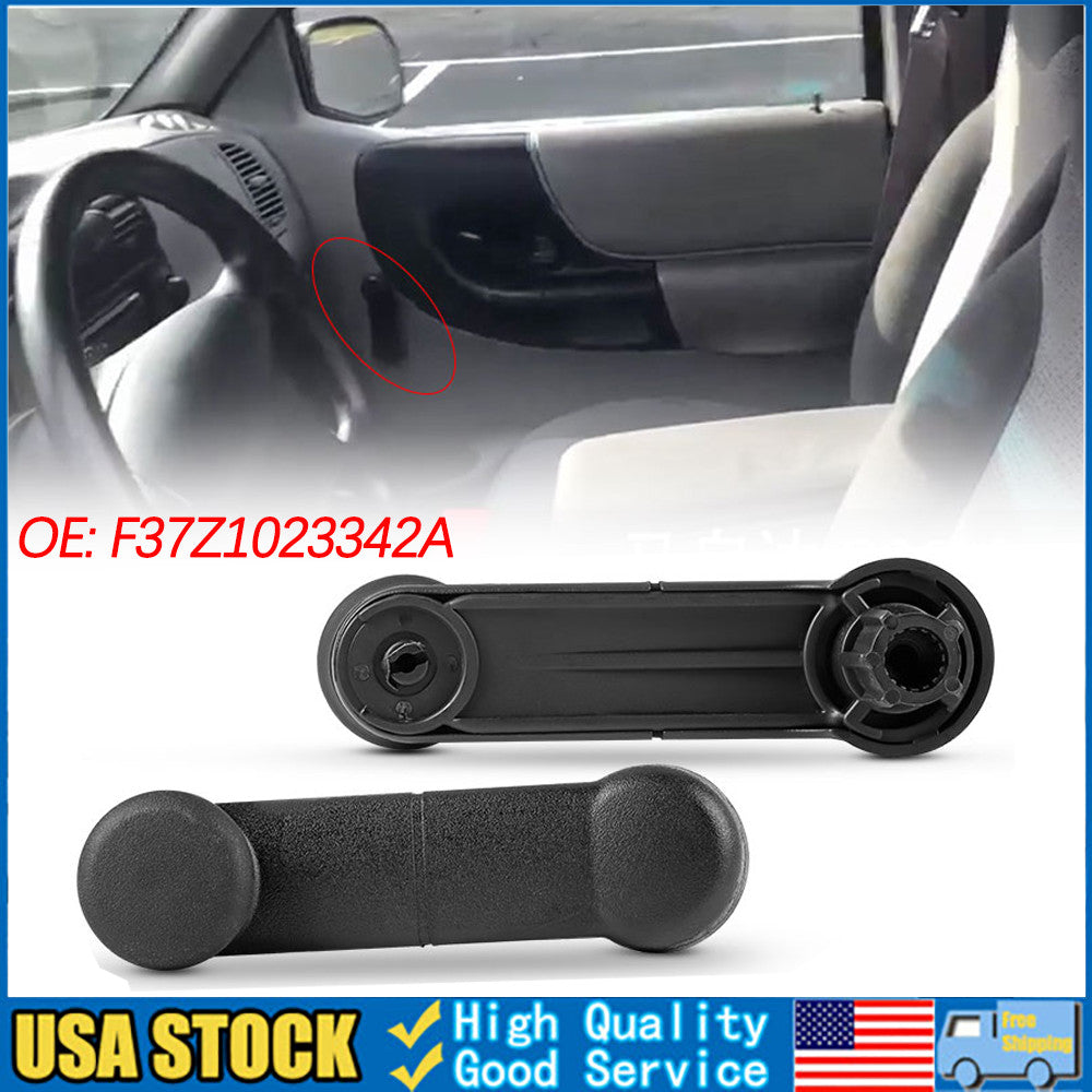 Inside Manual Window Crank Handles Set for Ford F150 F250 F350 F37Z1023342A