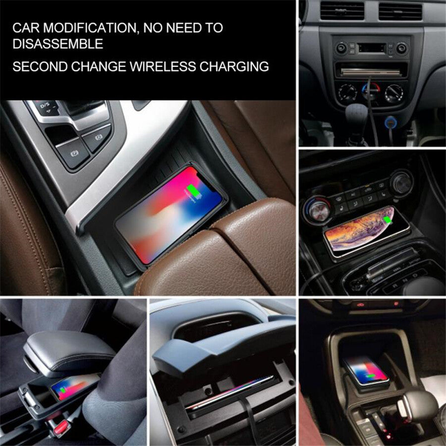 15W Wireless for Charger Pad Car for SUV Fast Charging Phone Stand Dock For Apple iPhone