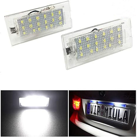 18 Led for BMW X5 E53 1999-2006 X3 E83 License Plate Light Fits 2003 -2010 Q