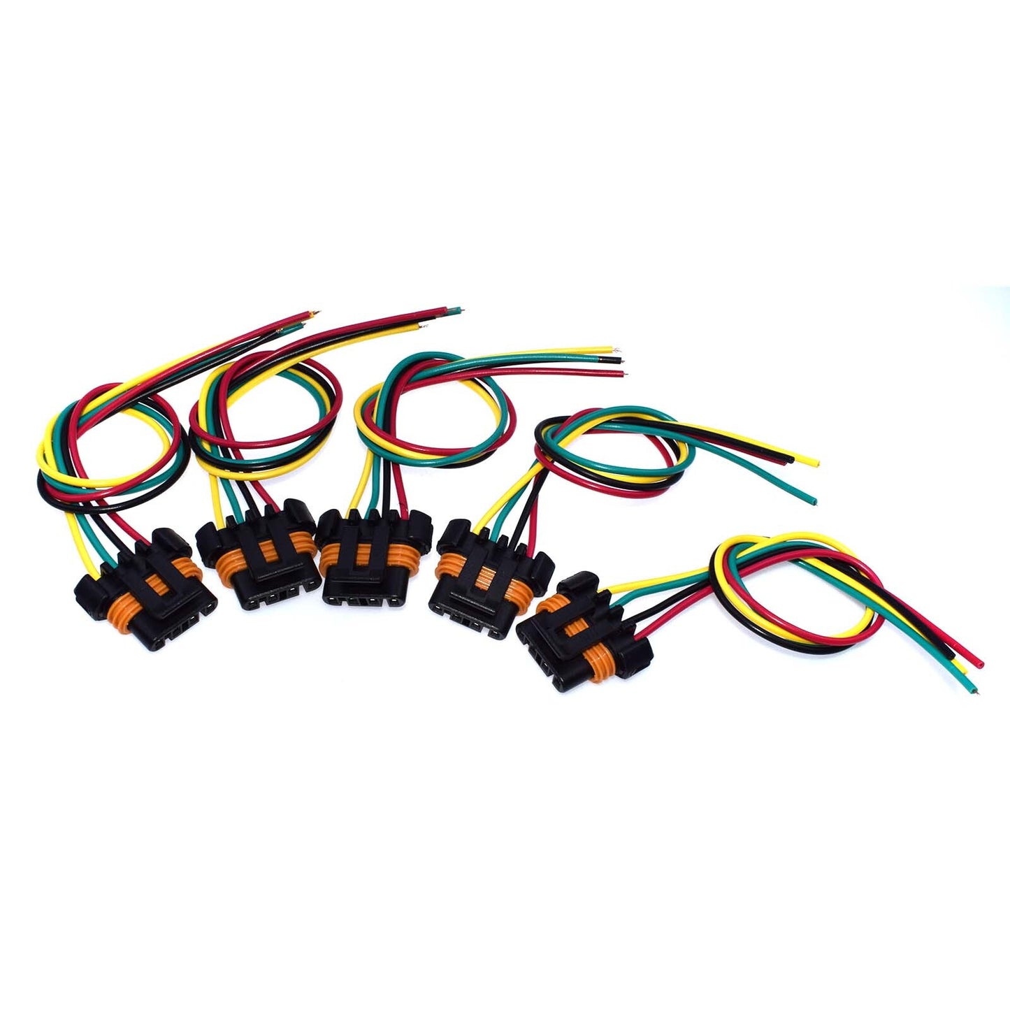 5-Pack Generator Plug Connector Wiring Harness 15306009 For GM for GMC for Corvette - v