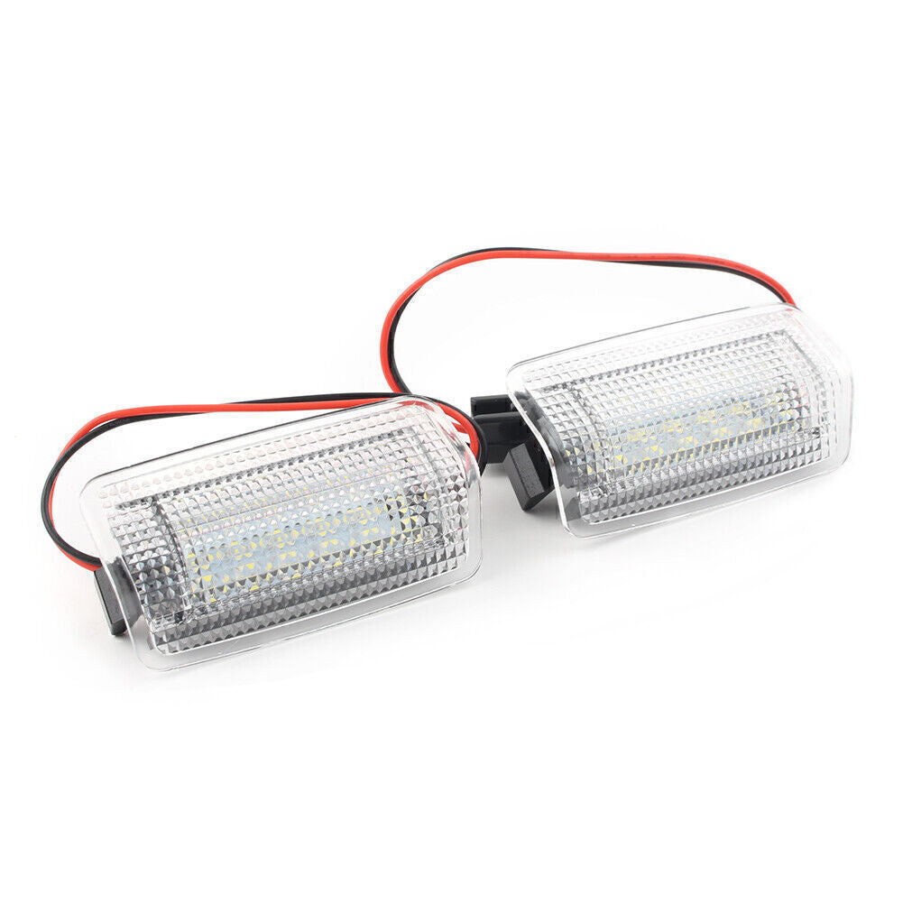 Fit for Toyota for Lexus Alphard Lamps White/Red 1Pair LED Side Door Courtesy Lights