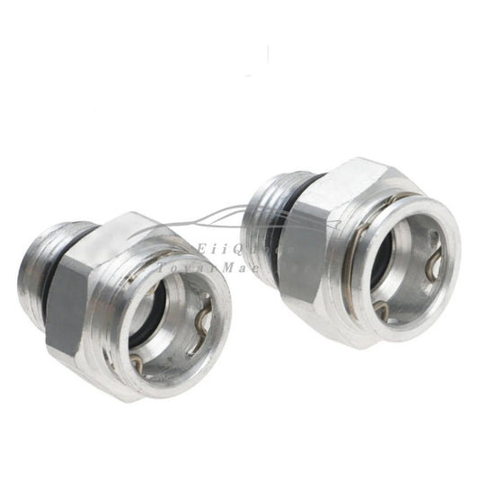 for Dodge for Chrysler for Jeep Quick-Connect Transmission Cooler Line Fittings 2-pack