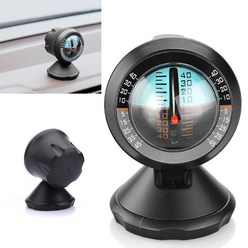 4x4 WD with tilt compass, angle gauge, and meter. Black. n
