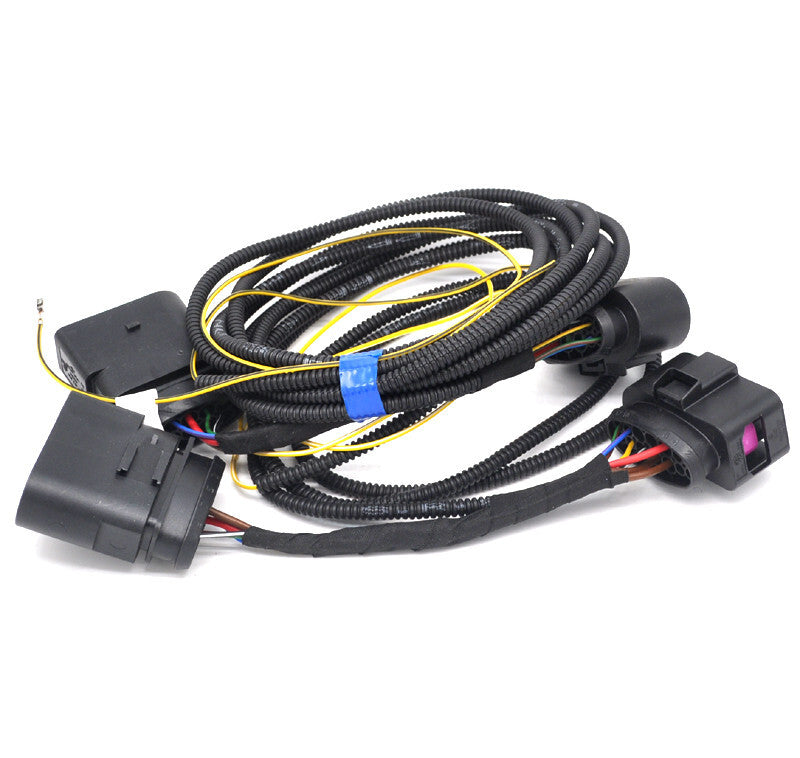 HALOGEN TO BI XENON HEADLIGHT LED DRL ADAPTER HARNESS LOOM for VW for Golf 7 MK7 v
