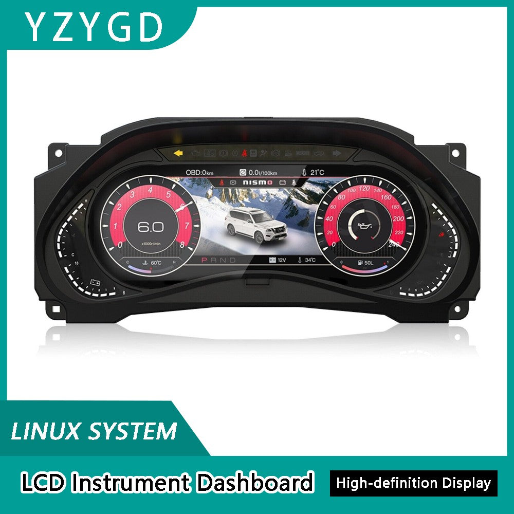 for Nissan Armada Y62 2012-2023 LCD Instrument Digital Speedometer Dashboard Q