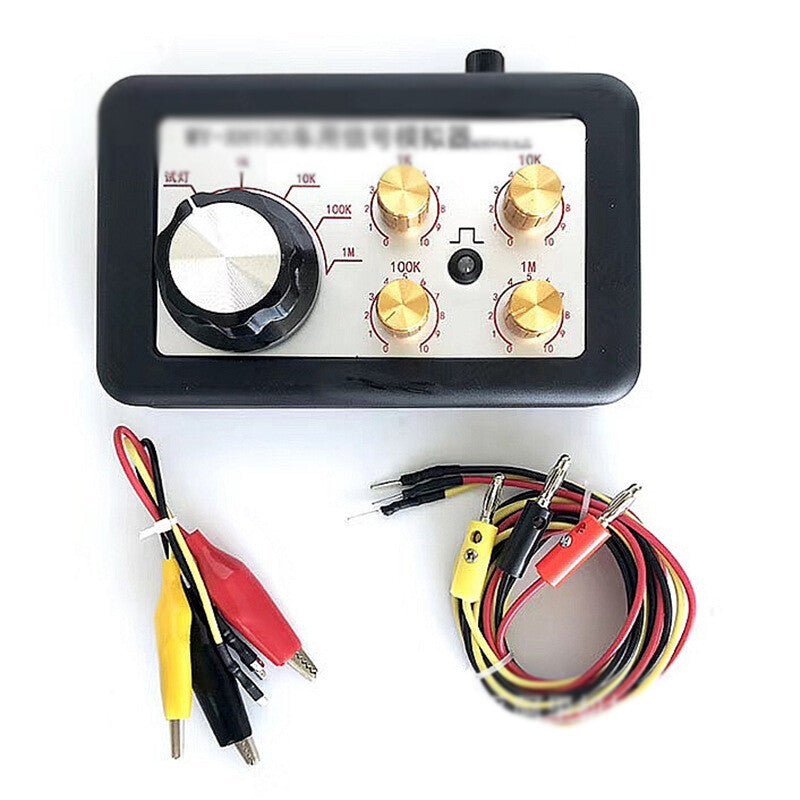 Automotive truck repair tester signal simulator simulating adjustable resistor + sensor kit - n
