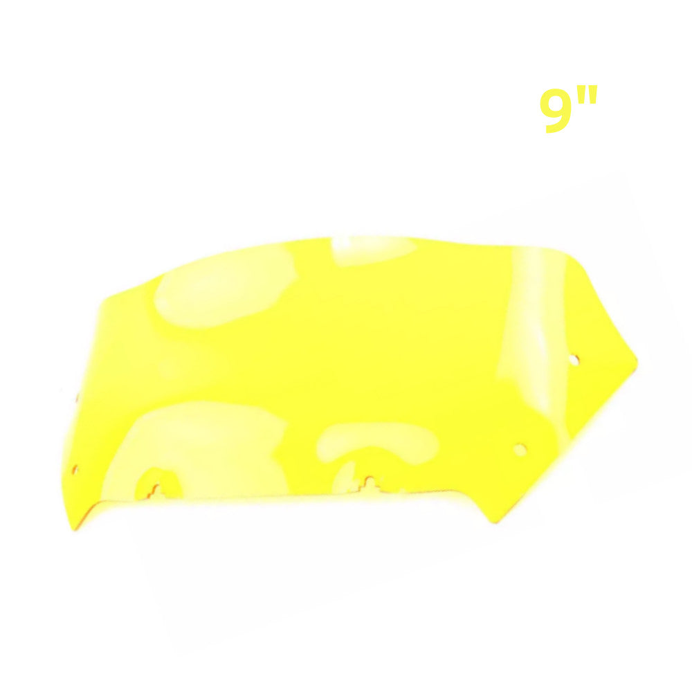 Yellow 9'' Windscreen Windshield for Harley Road Glide CVO ST FLTRXSTSE 24-up