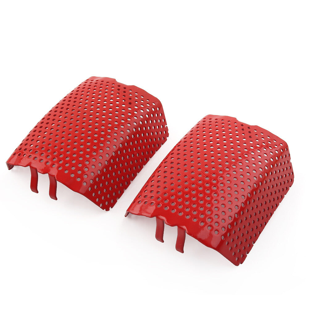 for Harley V-Rod  Touring 2006-2019 Red Steel Front Caliper Screen Inserts