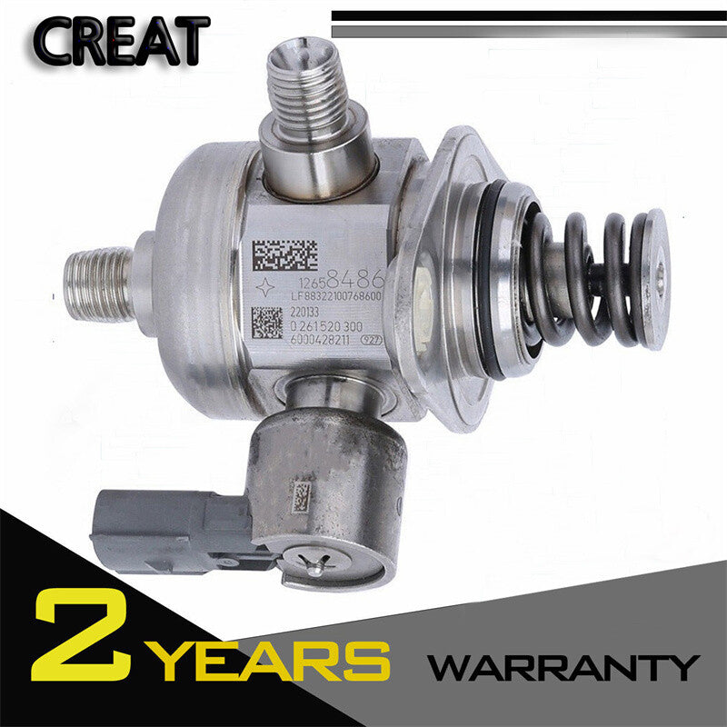 new high-pressure fuel pump 12658486, suitable for Cadillac ATS CTS 2.0L and 2.5L models, 2013-2015.