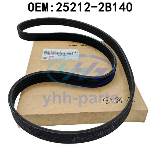 25212-2B140 Serpentine Drive Belt V-Ribbed For 2012-20 for Kia for Hyundai 1.6L