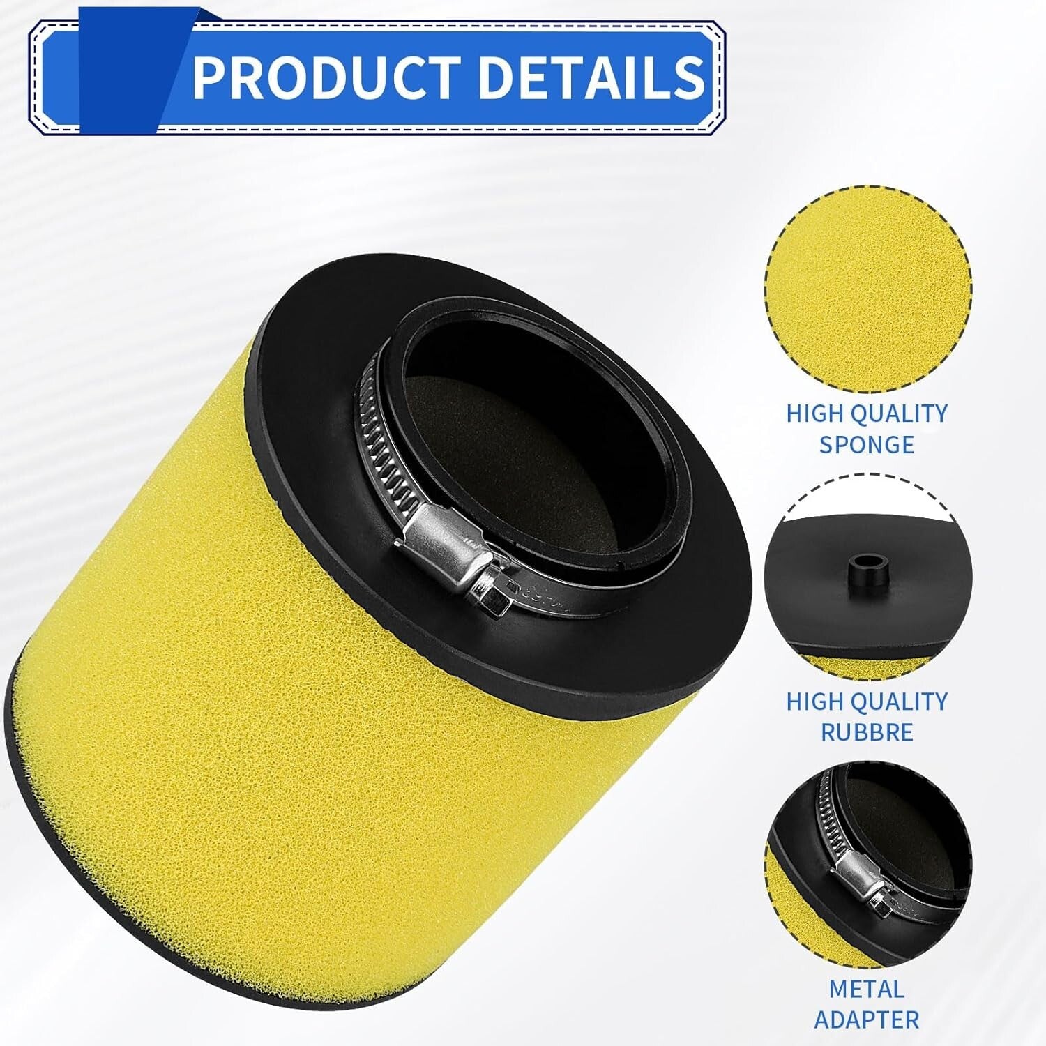 Air Filter for Honda TRX250EX Recon 250 TRX250TE 2x4 TRX250TM Sportrax TRX250EX