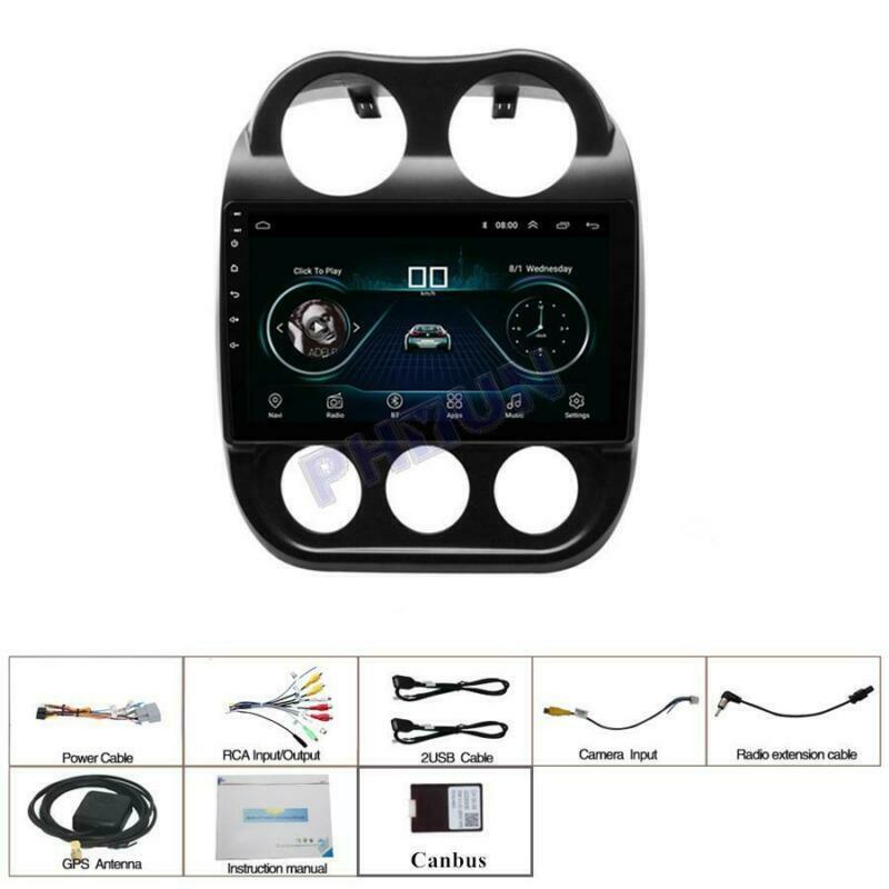 Stereo GPS Head Unit 16G for 10-16 for Jeep Patriot Compass 10.1-inch Android 10.1 Radio - n