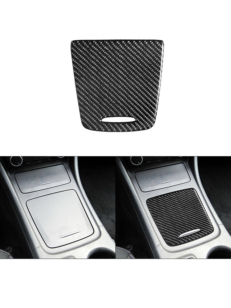 Carbon Fiber Steering Wheel Button Frame Cover Trim For GT-R R35 2008-16 v