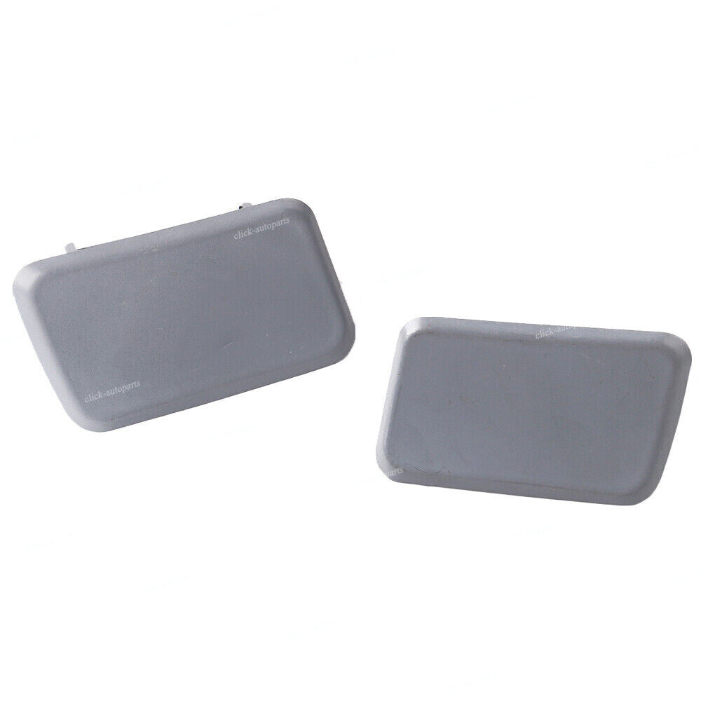 Pair Front Left  Right Headlight Washer Nozzle Covers Fits for BMW X3 E83 2004-2010 Q