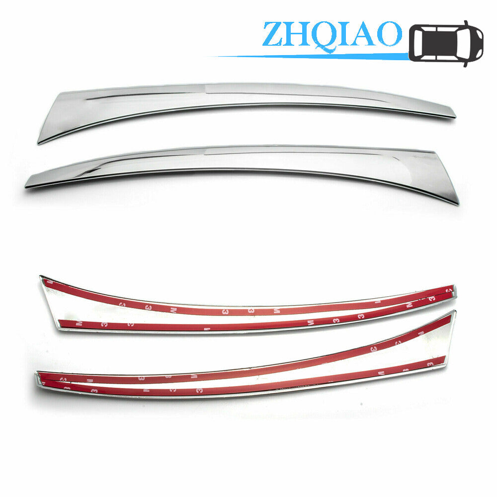 4PCS Rear Tail Light Eyebrow Chrome Cover Trim for Toyota Highlander 2015-2019
