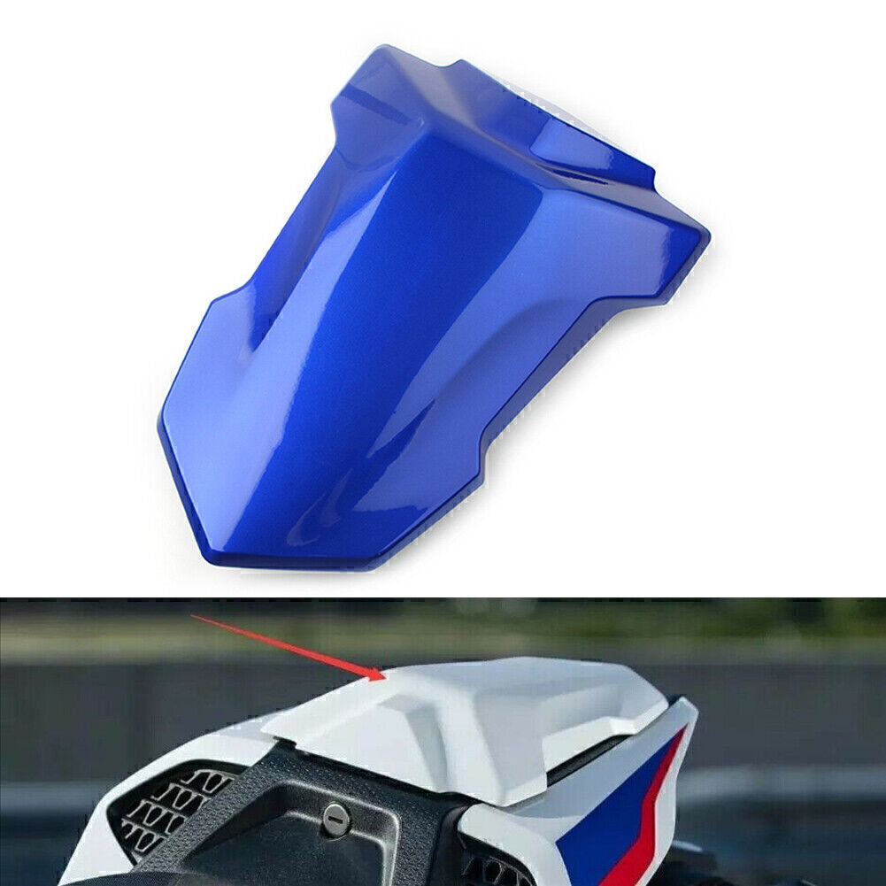 Blue Rear for Seat Tail Fairing Taillight Cover Cowl Fit for BMW S1000 RR 2019-2022 ABS