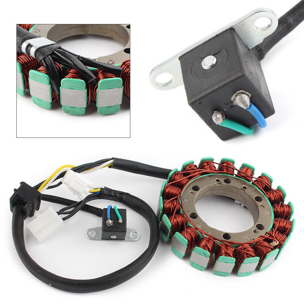 1x Magneto Engine Stator Generator Coil for Suzuki LTF 400 Eiger 2002-2007 Q