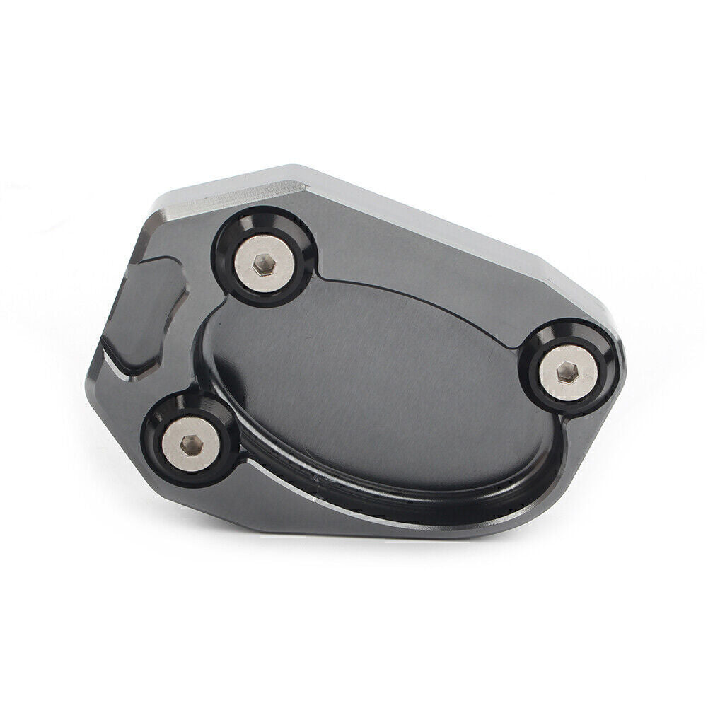 Kickstand Side Stand Plate Extension Pad for Kawasaki ZX10R 2008-2014 ZX6R ?Gray Q