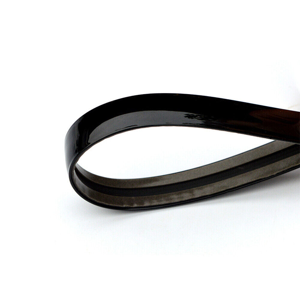 Car Side Door Chrome Strip Bumper Protection Trim Tape Sticker Universal