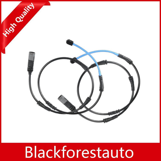 2Pcs Brake Pad Wear Sensor Kit Front+Rear for BMW F10 528i 535i 550i 640i 650i Q