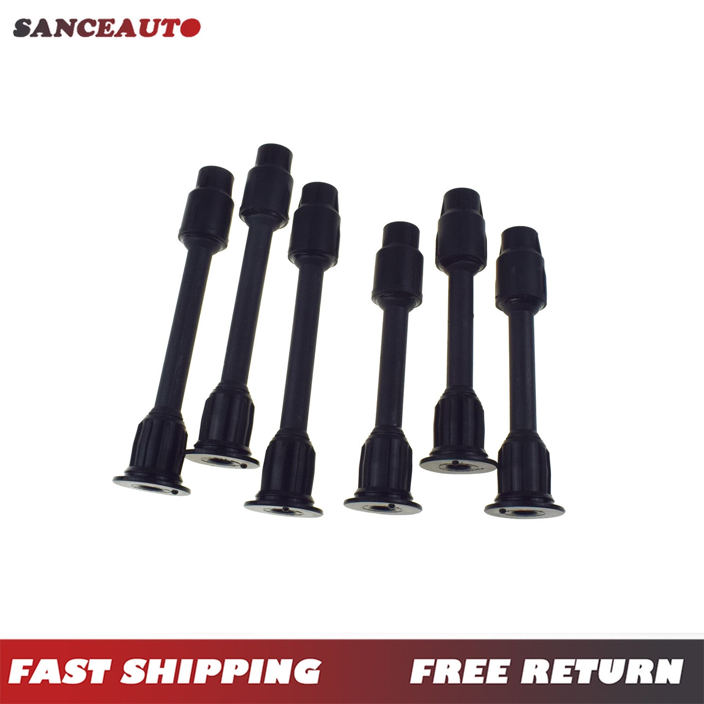 6-pack of ignition coil rubber rods suitable for Maxima Cefiro for Infiniti VQ25 VQ20 VQ30- n